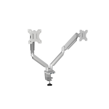 Fellowes® Platinum Series Doppelmonitorarm silber - MB-Büroservice 