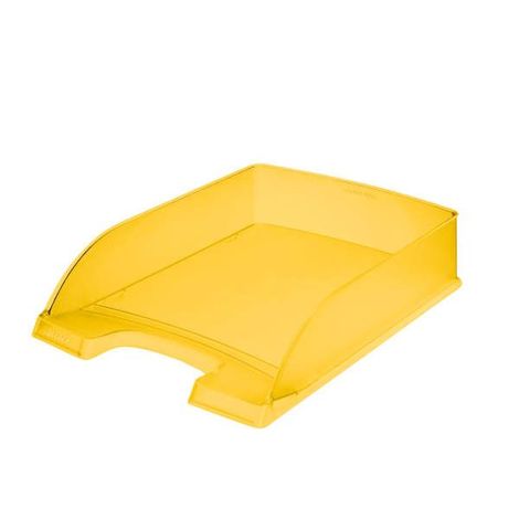 LEITZ Briefablage Plus Standard – A4, Polystyrol, Schwarz – Stapelbar Fürs Büro
