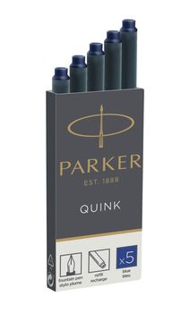 königsblau Parker Großraum Patronen Quink 5 Füllerpatronen pro Paket