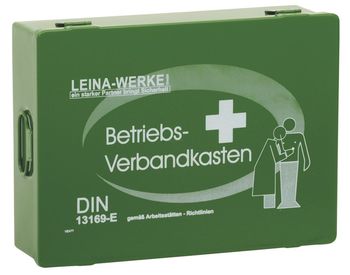 Leina-Werke Betriebsverbandkasten Groß - ohne Wandhalterung -  Stahlblechkasten - Hans-Walter Lippert