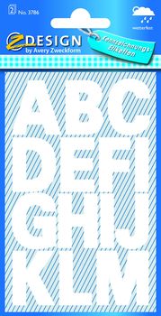 Avery Zweckform® 3786 Buchstaben-Etiketten - A-Z, 25 mm, weiß,  selbstklebend, wetterfest, 28 Etiketten - Hans-Walter Lippert