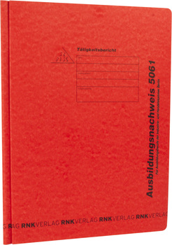 RNK Verlag Ausbildungsnachweis-Block wöchentlich//monatlich