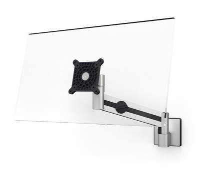 Durable Monitorwandhalter mit Arm für 2 Monitore - silber,  Tischdurchführung - Carta Mondo Inh. Michael Kühl
